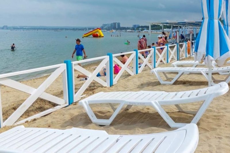 Пляж санатория «Мотылек»